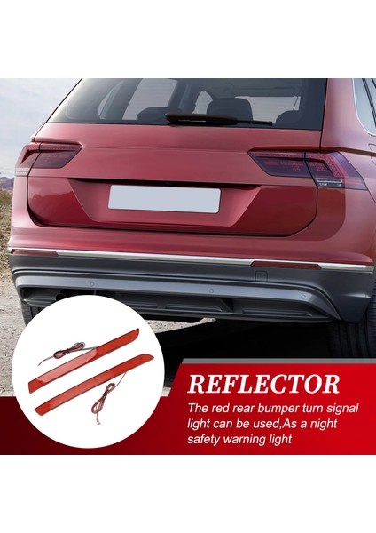 Araba Arka Tampon Reflektör Frenleme Dönüş Sinyali Vw Tiguan 2 Iı Mk2 Ad/bw 2017-2020 (Yurt Dışından) fırsatları