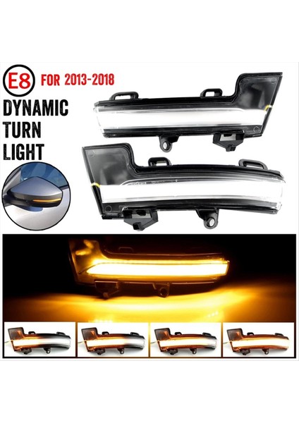 Araba LED Dinamik Dikiz Aynası Işık Tarafı Sinyal Sinyal Işığı Skoda Octavia Mk3 A7 5e T-Roc Troc T-Cross 2014-2020 (Yurt Dışından) fiyatları