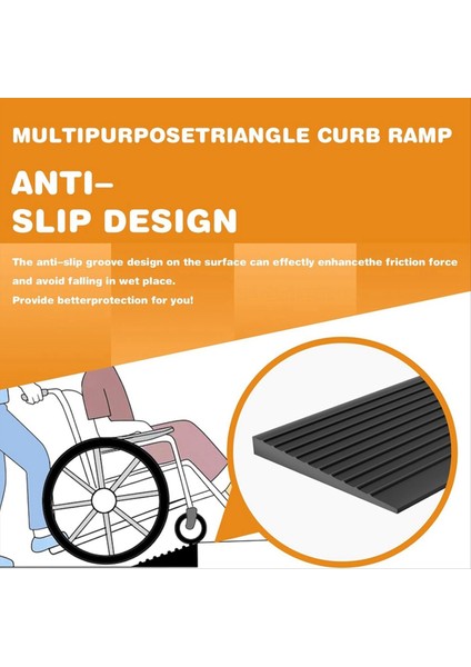 Kapıları Için Eşik Rampaları Kapı, Tekerlekli Sandalye, Bebek Arabası, Yavaşlama Rampası Siyahı Için Kendi Yapışkan Eşik Rampası (Yurt Dışından) modelleri