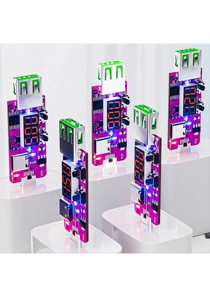 Yeni Pd3.1 28V Hızlı Şarj Tetikleyicisi Otomatik Dijital Ekran Voltaj Ölçer Ampermetre Voltaj Akım Dedektör Kartı (Yurt Dışından) fiyatları