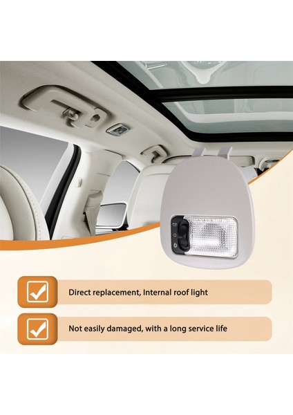 2pcs/set Araba Iç Çatı Işığı Kubbesi Citroen C1 C2 C3 Peugeot 206 cc 207 6362K9 9625049077 (Yurt Dışından) indirimleri