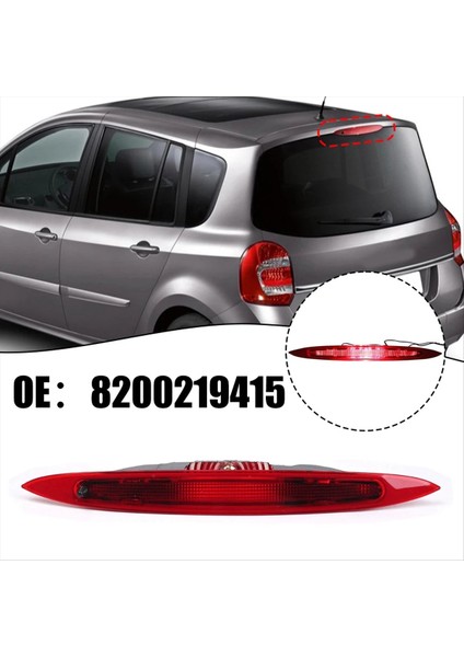 Araba LED Arka Fren Işığı Üçüncü Fren Durma Lambası Renault Modus Için Yüksek Montajlı Fren Işığı 2004-2012, 8200219415 (Yurt Dışından) fiyatları