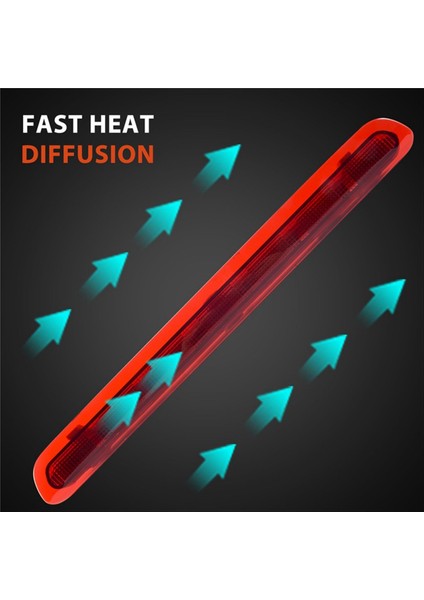 2pcs Dinamik Üçüncü 3. Fren Işığı, Toyota Hilux Revo Vigo 2015 2017 2017 2018 Kırmızı Kabuk (Yurt Dışından) fırsatları