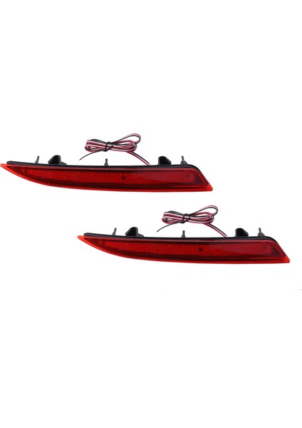 1paır LED Arka Tampon Reflektör Kuyruğu LED Işık Fren Işıkları Opel Vauxhall Için Astra J 09-15 (Yurt Dışından)