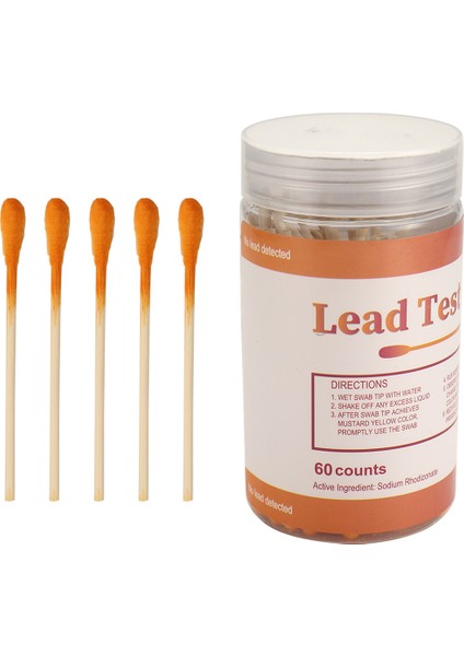 Kurşun Boya Testi Swabs Kit: 60 Pcs Kurşun Test Kiti Swabs, Ev Kurşun Test Kiti, Kurşun Kontrol Swabs, Kurşun Testi (Yurt Dışından) modelleri