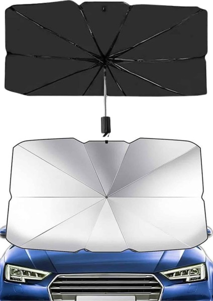 Taşınabilir Oto Cam Güneşliği Katlanabilir Tüm Araçlara Uyumlu Güneş Gölge - MCT3293-7652 fırsatları