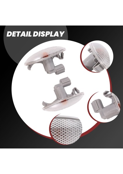 Toyota Corolla/camry/yaris/rav4 2006-2013 Için Çamurluk Işıkları Için 1 Çift Araba Turn Sinyal Işık Yan Lambalar (Yurt Dışından) indirimleri