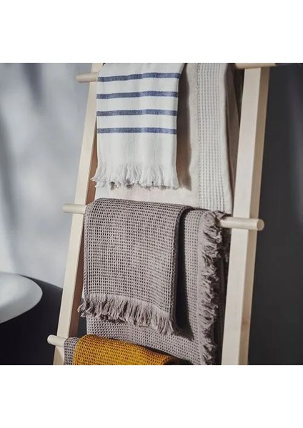 Vallasan Banyo Havlusu Açık Gri Kahverengi 100 x 150 cm indirimleri