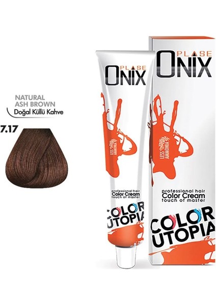 Onix 7,17 Doğal Küllü Kahve