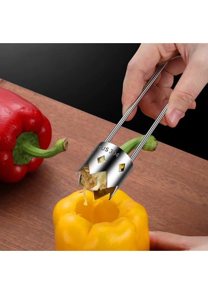 Sebze ve Meyve Çekirdeği Çıkartma Aparatı