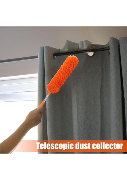 Tozlar Için Püskül Mikrofiber Sapı Teleskobik modelleri
