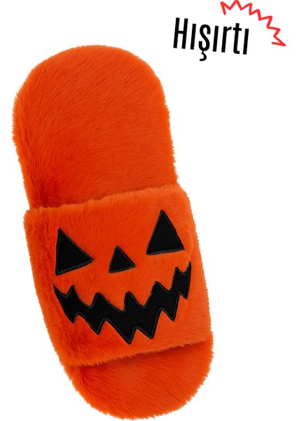 Cadılar Bayramı Temalı Peluş Terlik Köpek Oyuncağı | Hışırtı Sesli Aktivite Oyuncağı