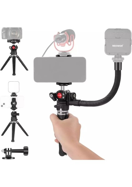 TS006 Çok Fonksiyonlu Mobil Tripod