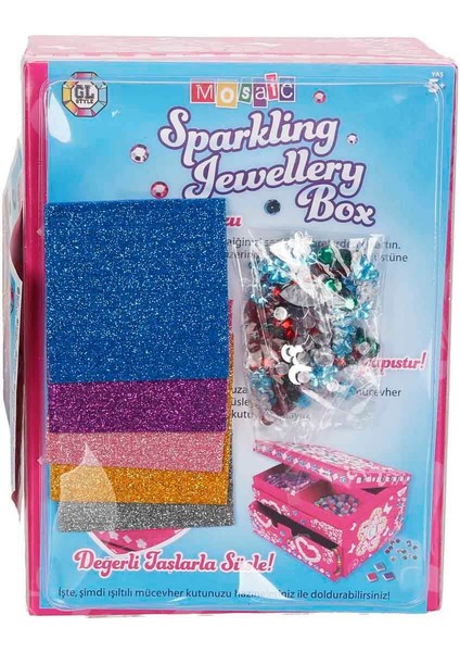 Takı Kutusu Tasarım Seti - Pembe fırsatları