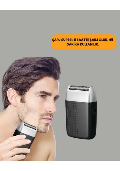 Sıfır Saç ve Sakal Kesme Makinesi – Kolay Temizlik Güçlü Motor - T619G459-Z97619 fırsatları