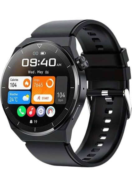 Amoled Ekran Metal Deri Silikon Kordonlu Uyku ve Sağlık Takibi - M910R990-K89910 indirimleri