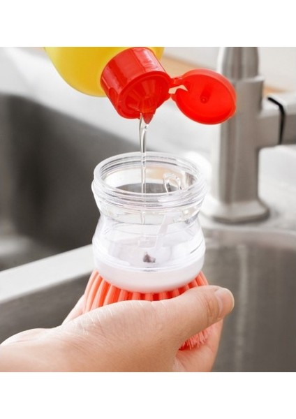 Deterjan Hazneli Bulaşık Yıkama Fırçası modelleri