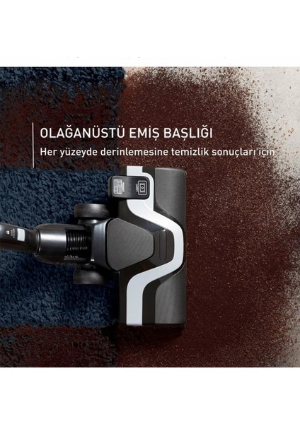 Turbo Halı Döver Başlıklı Sessiz ve Güçlü Silence Force Cyclonic Toz Torbasız Elektrikli Süpürge X-Trem Cyclonic Effitech fırsatları