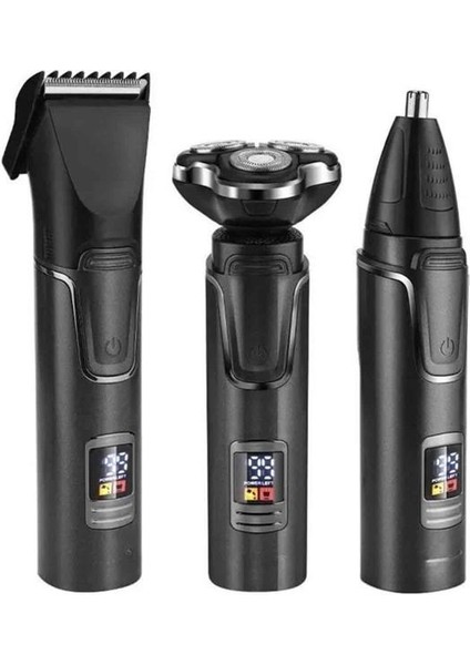 Yüksek Performanslı 3 Başlıklı Profesyonel Şarjlı Islak ve Kuru Kullanıma Uy - M766R862-K50 modelleri