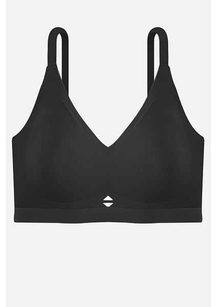 Ghost Dikişsiz Sütyen - Desteksiz - 2802 - Siyah