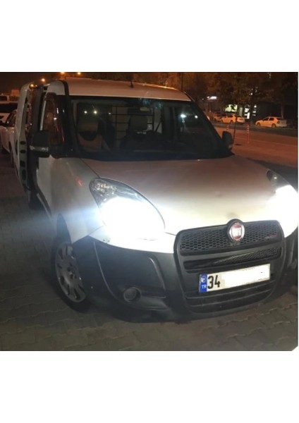 Fiat Doblo 3 Araçlar Için LED Xenon Kısa Far Aydınlatma Ampulu Femex Premio Plus H7