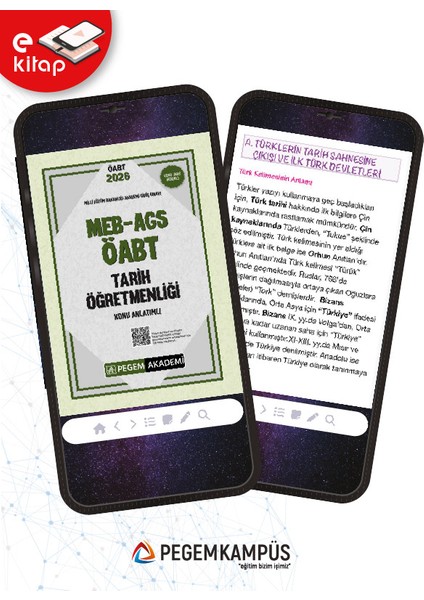 2026 Meb-Ags Öabt Tarih Öğretmenliği Konu Anlatımlı E-Kitap fiyatları