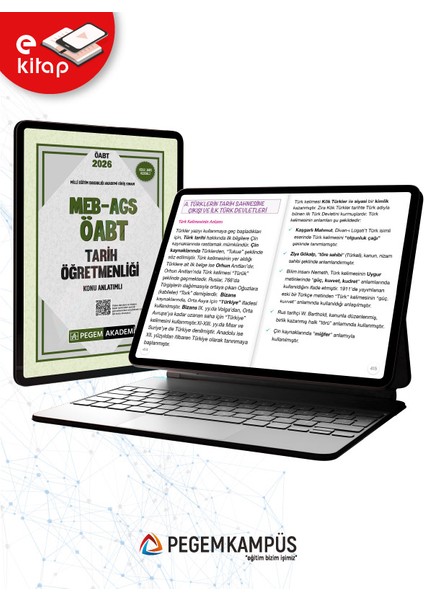 2026 Meb-Ags Öabt Tarih Öğretmenliği Konu Anlatımlı E-Kitap modelleri