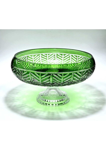 28CM Kristal Dekor Kase Paris Sofra Sunum Kasesi