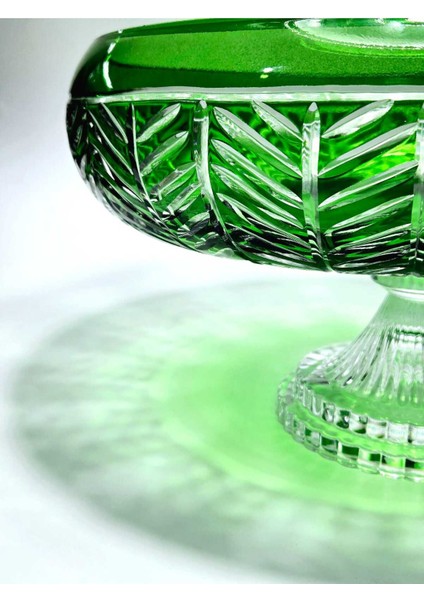 28CM Kristal Dekor Kase Paris Sofra Sunum Kasesi modelleri