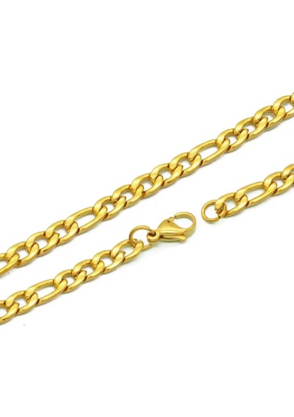 Unisex Figaro Çelik Zincir modelleri