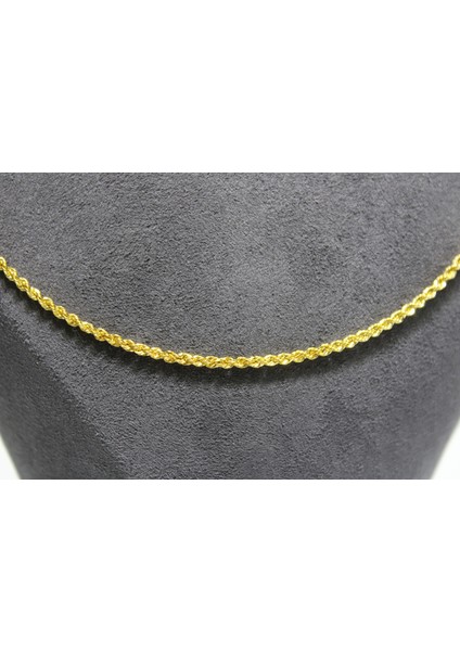 14 Ayar Altın Halat Modeli Zincir Kolye 2.89 gr fiyatları