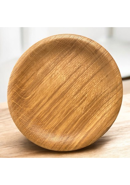 🌳 El Yapımı Meşe Ağacından Ahşap Tabak indirimleri