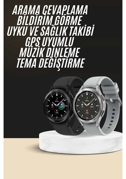 Yeni Nesil Akıllı Saat Çağrı Cevaplayabilen Plastik 47 mm Uyumlu Kordon - N379J407-M48379 fiyatları