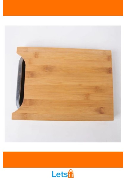 Pratik Tepsili Dayanıklı Ahşap Kesme Tahtası indirimleri