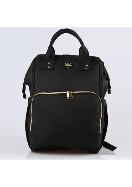 Go Anne Bebek Bakım Sırt Çantası 6610 Siyah