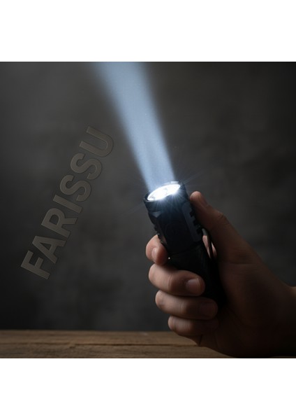 3 Güçlü Mini El Feneri Şarj Edilebilir Type-C fiyatları