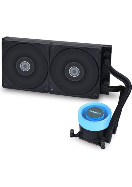 Lıan Lı Galahad Iı Lıte Performance 240MM LGA1700/1851P/AM5 Soket Siyah Işlemci Sıvı Soğutucu G89.GA2L24PB.00