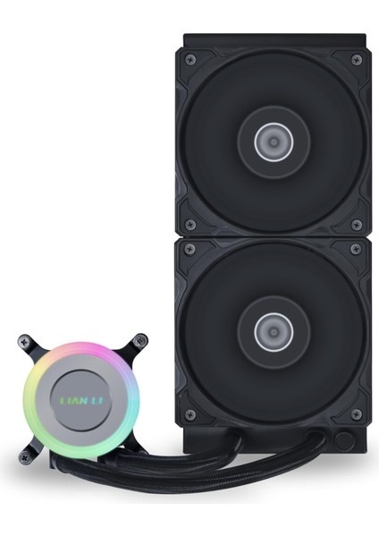 Lıan Lı Galahad Iı Lıte Performance 240MM LGA1700/1851P/AM5 Soket Siyah Işlemci Sıvı Soğutucu G89.GA2L24PB.00 modelleri