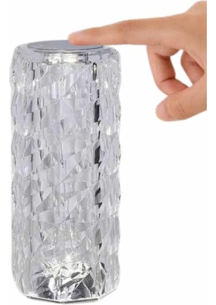 Yeni Nesil Modern Kristal Masa ve Gece Lambası Dokunmatik Renk Değiştirebilen - M077R788-K53077 modelleri