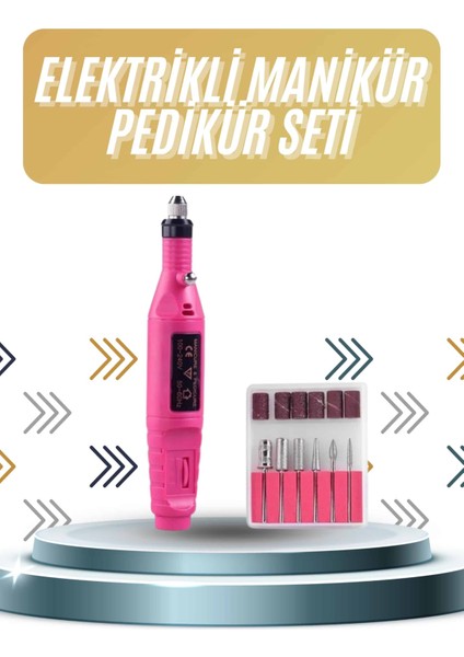 Protez Tırnak Ayak Nasır ve Tırnak Mantar Makinesi Elektrikli 12V Tırnak Törpü - MCT9468-8813