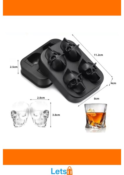 Kuru Kafa Şekilli Özellikli Esnek Silikon Buz Kalıbı fırsatları