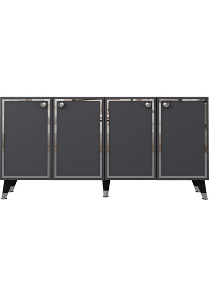 8203-1DD KB150 Konsol, Tv Ünitesi Antrasit-Gümüş fiyatları