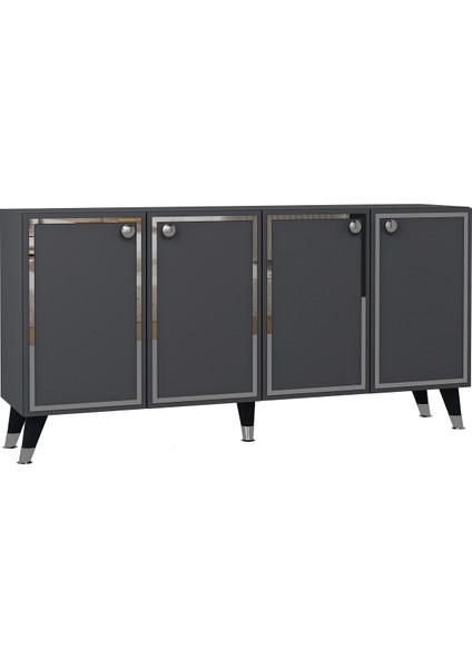 8203-1DD KB150 Konsol, Tv Ünitesi Antrasit-Gümüş modelleri