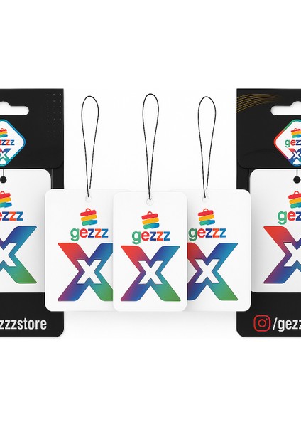 Gezzz x Okyanus Esintisi 3’lü Araba Kokusu Seti