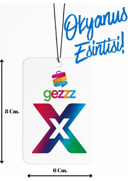 Gezzz x Okyanus Esintisi 3’lü Araba Kokusu Seti fiyatları