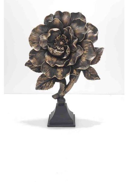 Ayaklı Gül Polyester Biblo fiyatları