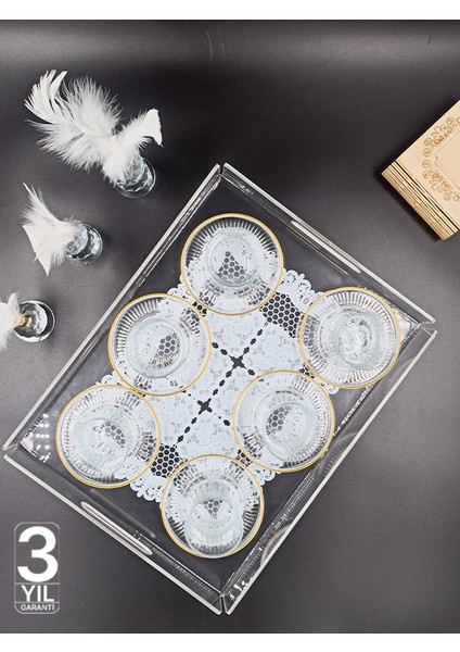 Şeffaf Dantel Desenli Lüks Pleksi Tepsi | Kırılmaz, Şık Sunumluk | Söz Nişan Çeyiz Tepsisi |mega Boy modelleri