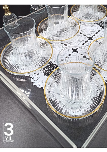 Şeffaf Dantel Desenli Lüks Pleksi Tepsi | Kırılmaz, Şık Sunumluk | Söz Nişan Çeyiz Tepsisi |mega Boy