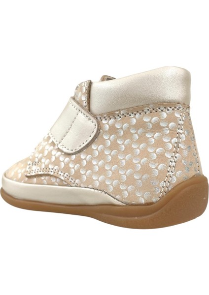 Yarı Ortopedik Bilekli Kız Ilkadım Ayakkabısı Krem modelleri