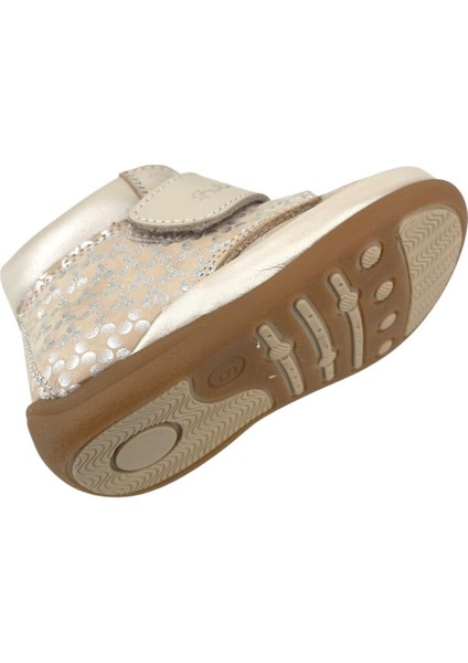 Yarı Ortopedik Bilekli Kız Ilkadım Ayakkabısı Krem fırsatları